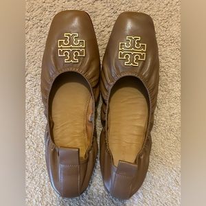 Size 10 color Moose Tory Burch Britton Ballet Shoes